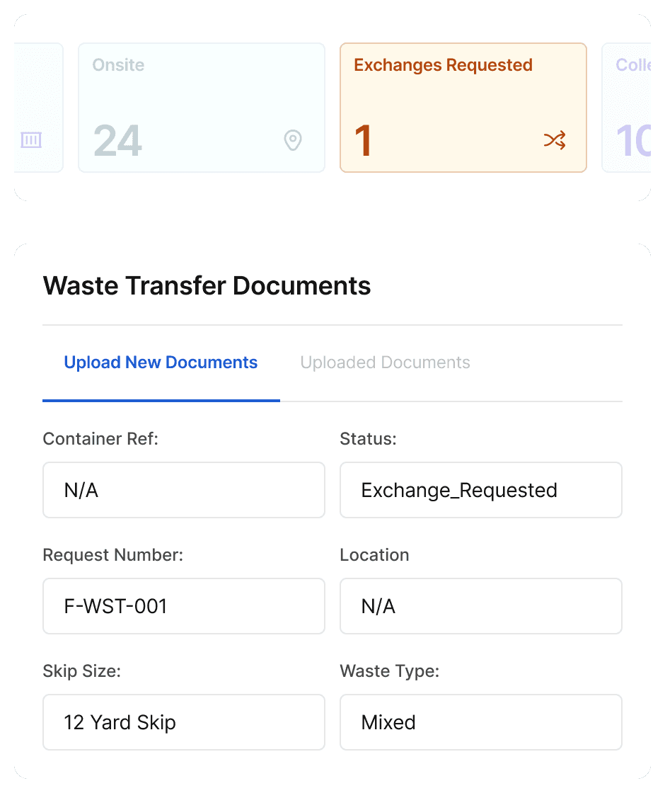 Control plant and waste hire
